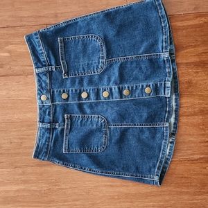 Altard state Jean skirt women's size xs